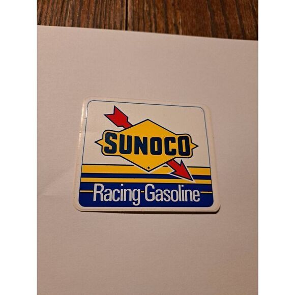Vintage Original Sunoco Racing Gasoline Hot Rod Rat Rod Race Car Decal Sticker # - Picture 1 of 2